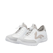 Rieker - L32G9-80 - Quarz/Weiss/Rose/Palecyan - Shoes