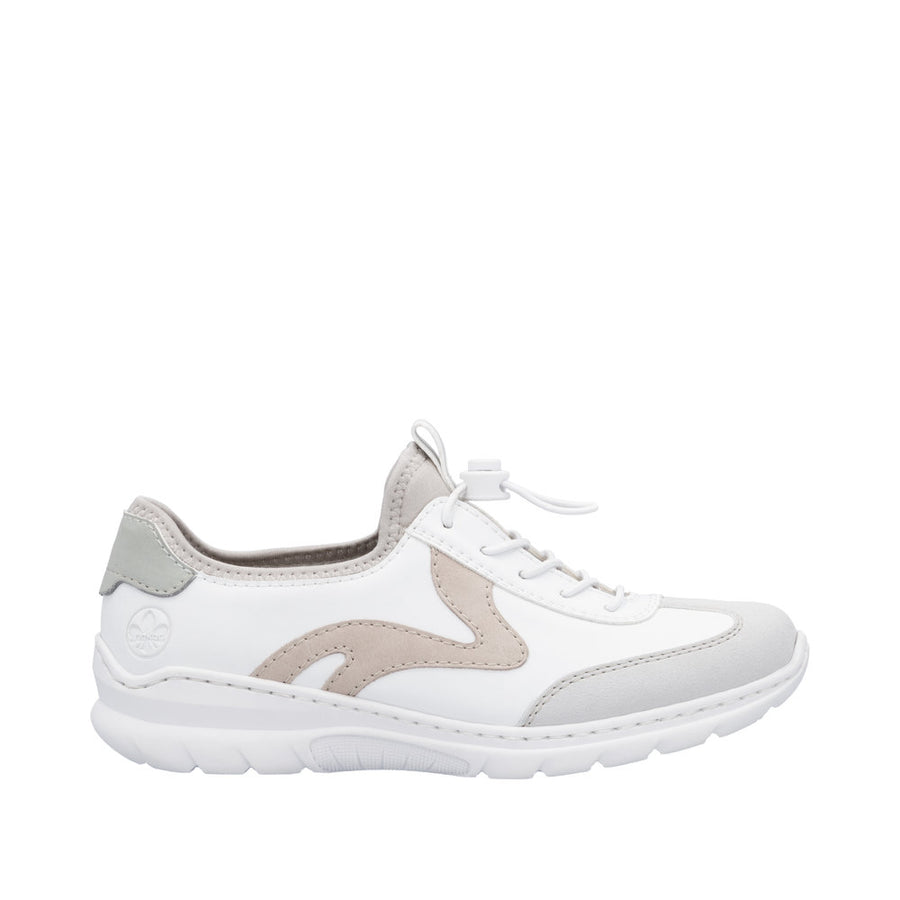 Rieker - L32G9-80 - Quarz/Weiss/Rose/Palecyan - Shoes