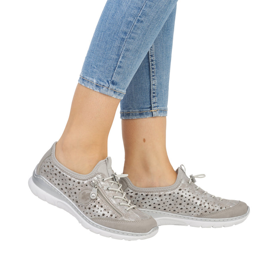 Rieker - L32P6-90 - Metallic - Shoes