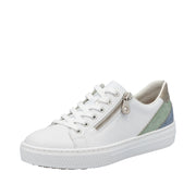 Rieker - L5900-80 - Weiss/Mint/Bleu/Perle - Shoes