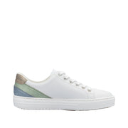 Rieker - L5900-80 - Weiss/Mint/Bleu/Perle - Shoes