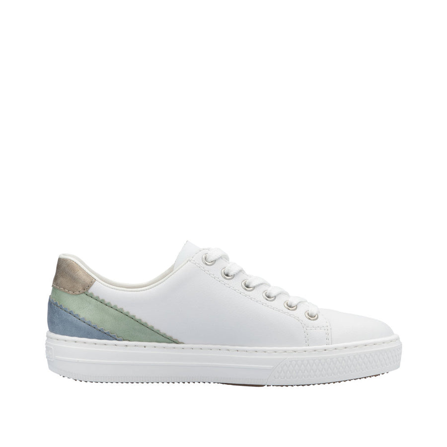 Rieker - L5900-80 - Weiss/Mint/Bleu/Perle - Shoes