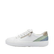 Rieker - L5900-80 - Weiss/Mint/Bleu/Perle - Shoes