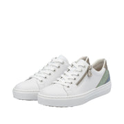 Rieker - L5900-80 - Weiss/Mint/Bleu/Perle - Shoes