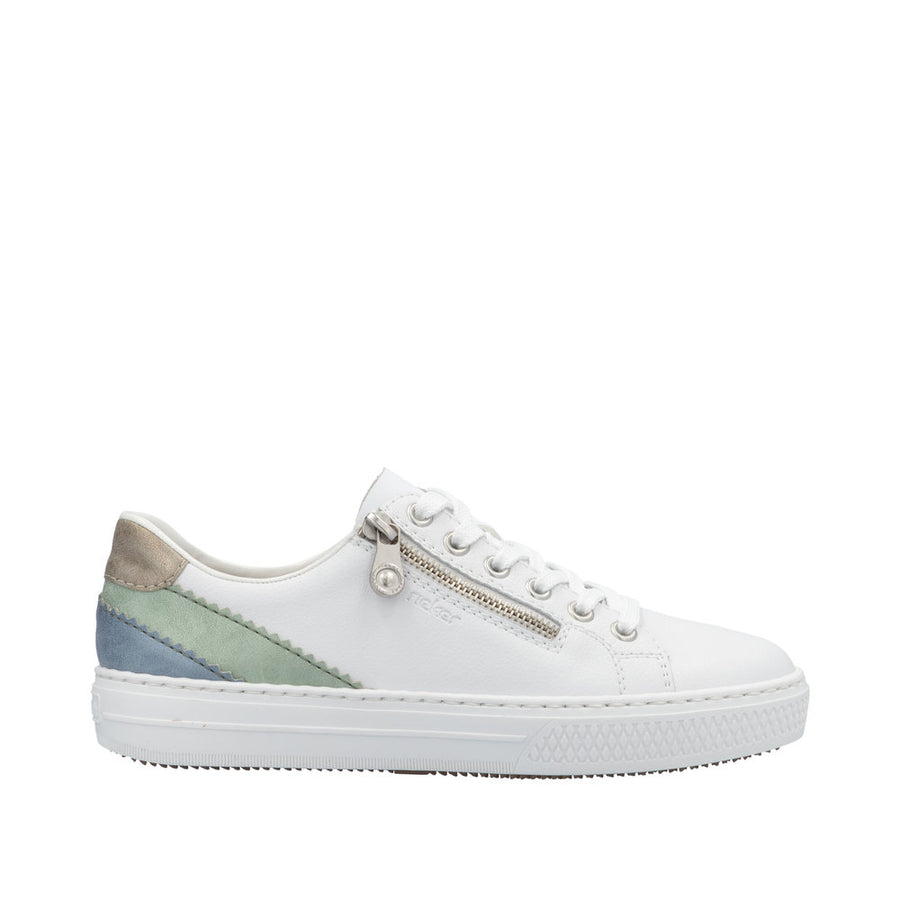 Rieker - L5900-80 - Weiss/Mint/Bleu/Perle - Shoes
