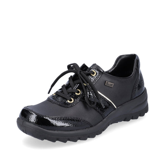 Rieker - L7120-00 - Black/Schwarz/Hellgold - Shoes
