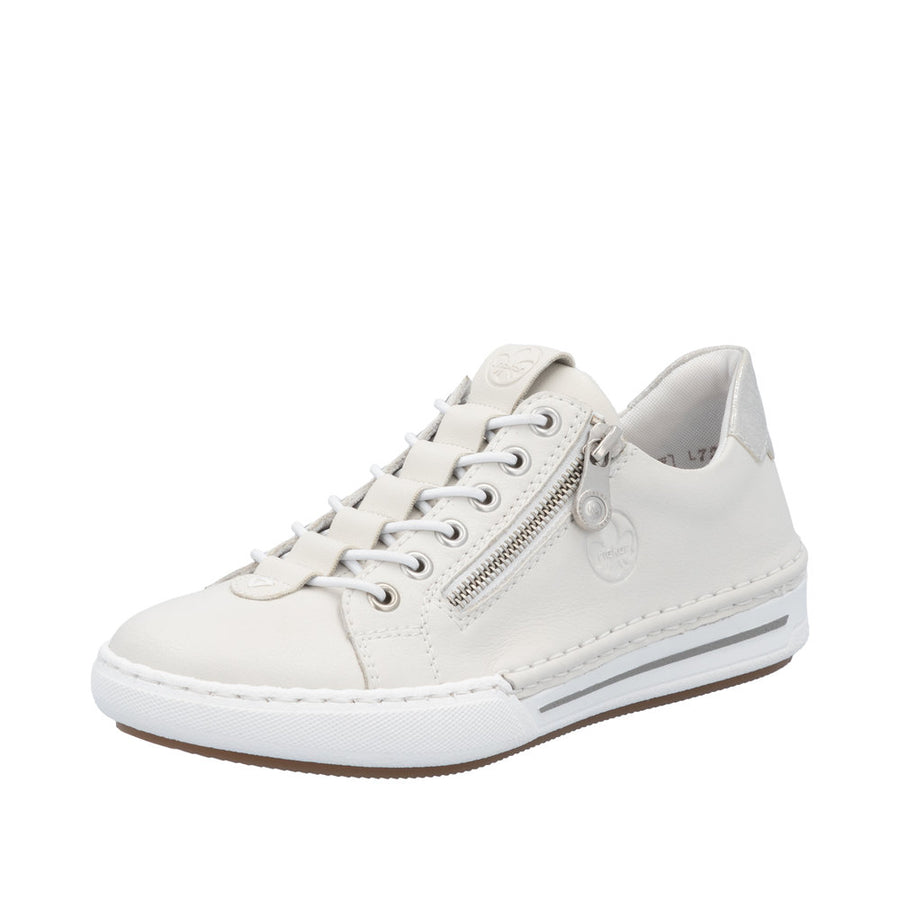 Rieker - L7250-80 - Offwhite/Fox-Silver - Shoes