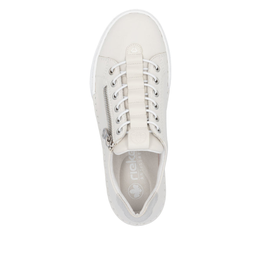 Rieker - L7250-80 - Offwhite/Fox-Silver - Shoes