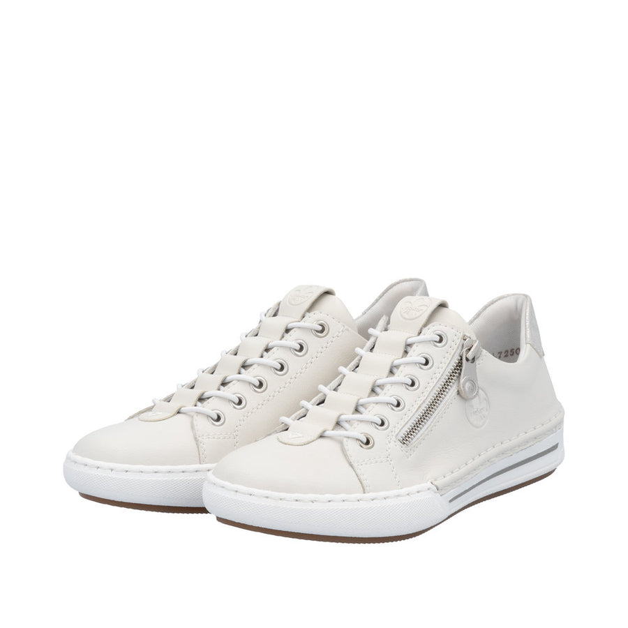 Rieker - L7250-80 - Offwhite/Fox-Silver - Shoes