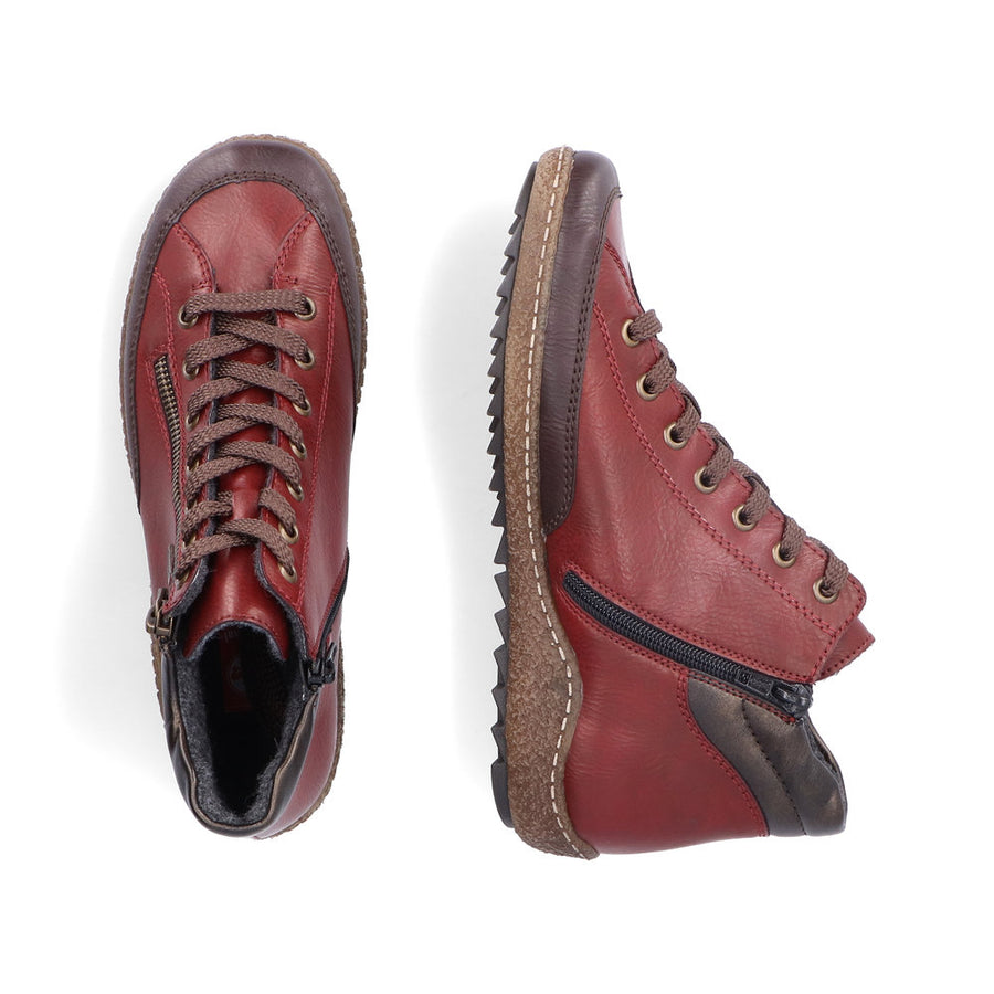 Rieker - L7500-35 - Havanna/Wine/Antik - Boots