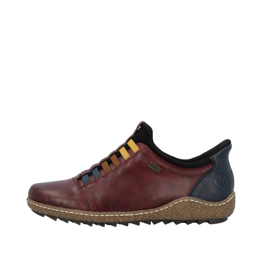 Rieker - L7562-35 - Vino/Ozean/Schwarz/Wine - Shoes