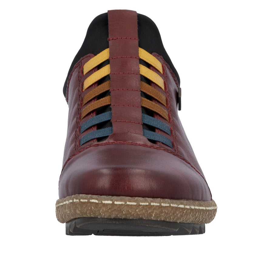 Rieker - L7562-35 - Vino/Ozean/Schwarz/Wine - Shoes