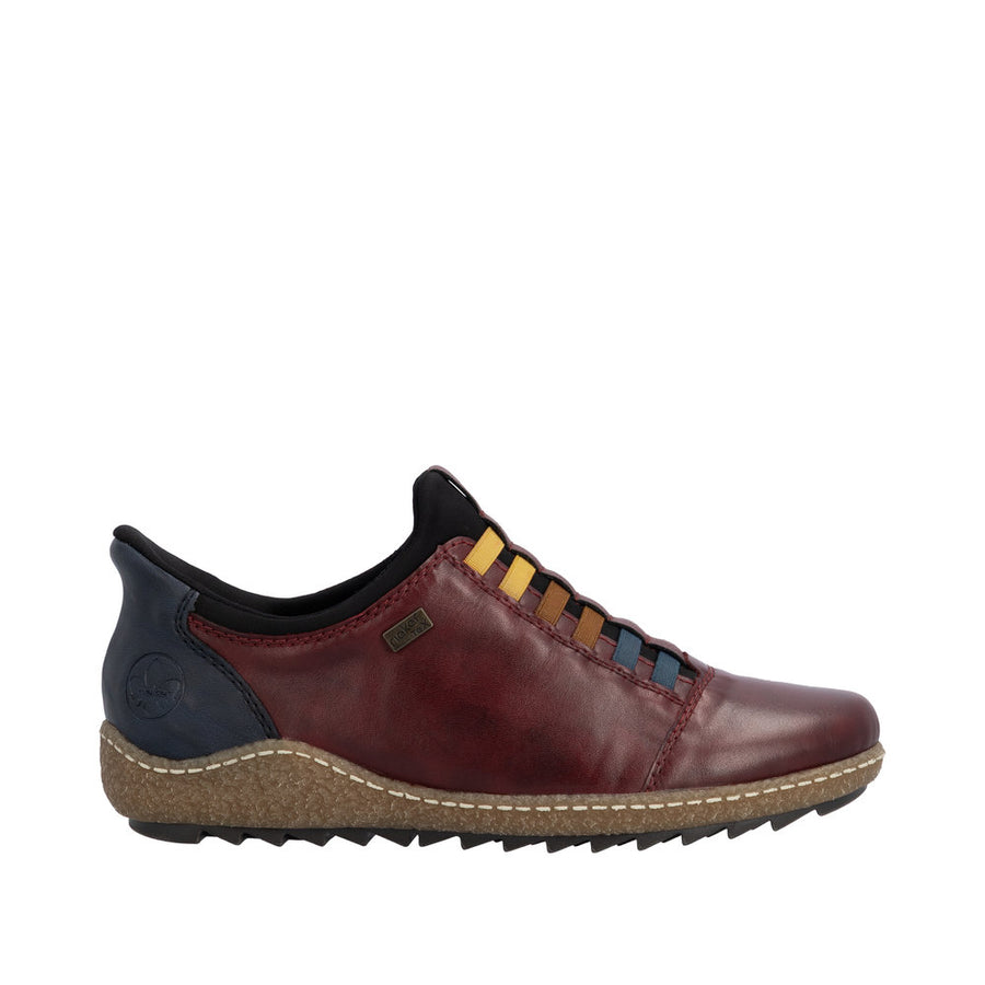 Rieker - L7562-35 - Vino/Ozean/Schwarz/Wine - Shoes