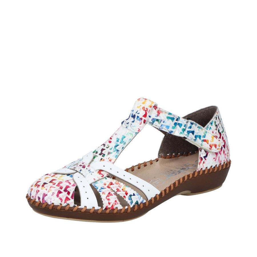 Rieker - M1650-92 - Multi/Weiss - Sandals