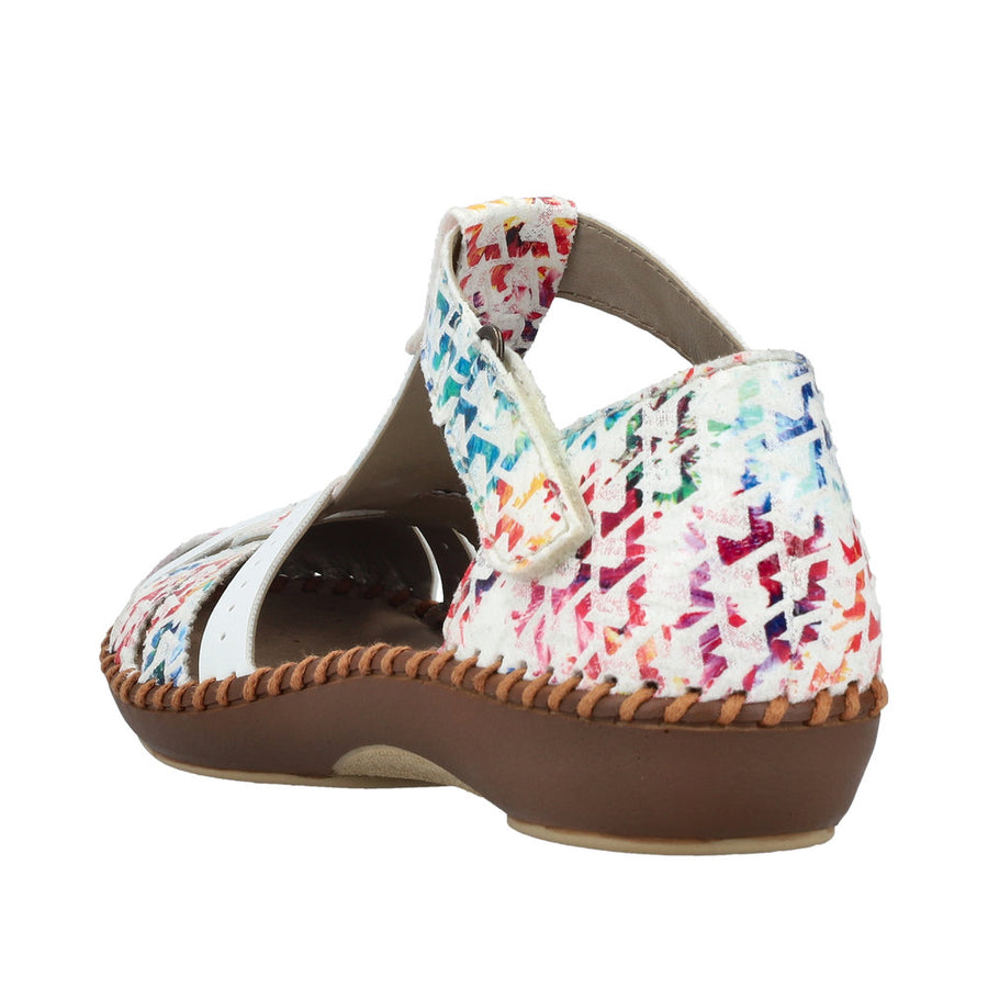 Rieker - M1650-92 - Multi/Weiss - Sandals