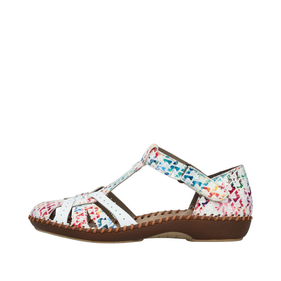 Rieker - M1650-92 - Multi/Weiss - Sandals