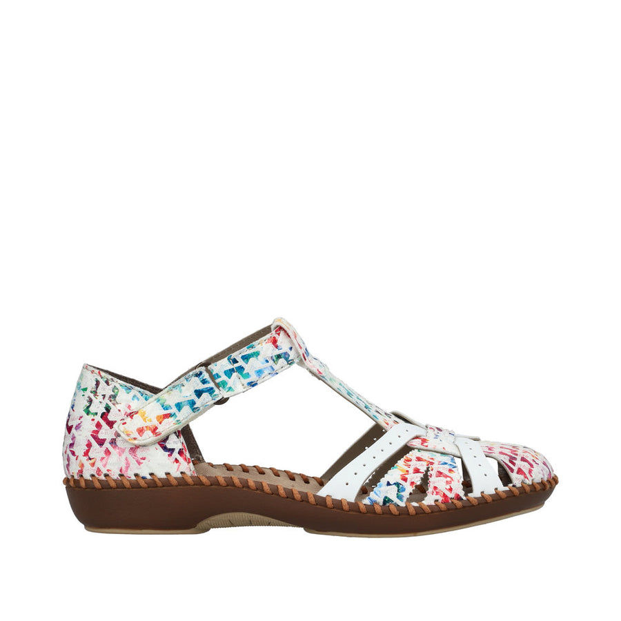 Rieker - M1650-92 - Multi/Weiss - Sandals