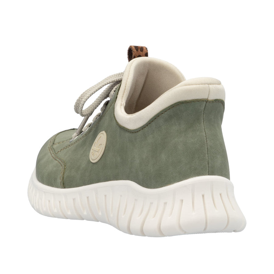 Rieker - M5354-52 - Schif/Perle/Crème/Leo-Nuss - Shoes