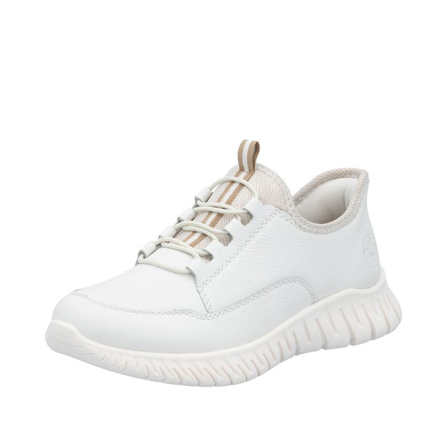 Rieker - M5357-80 - Weiss/Beige-Weiss - Shoes