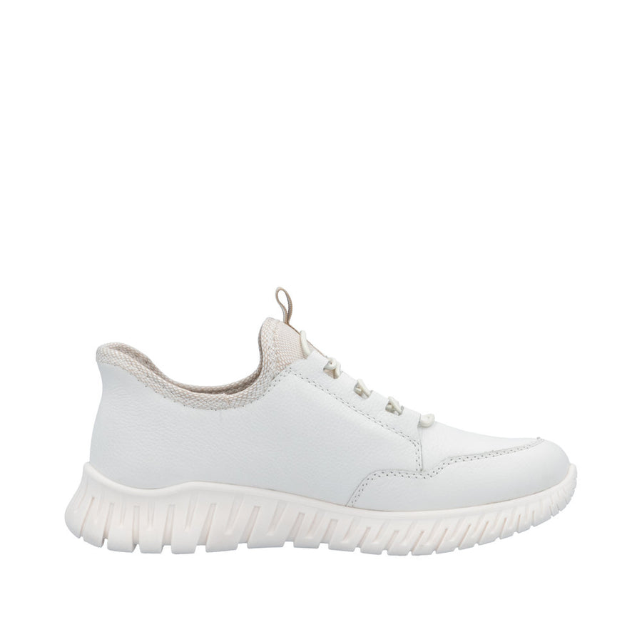 Rieker - M5357-80 - Weiss/Beige-Weiss - Shoes