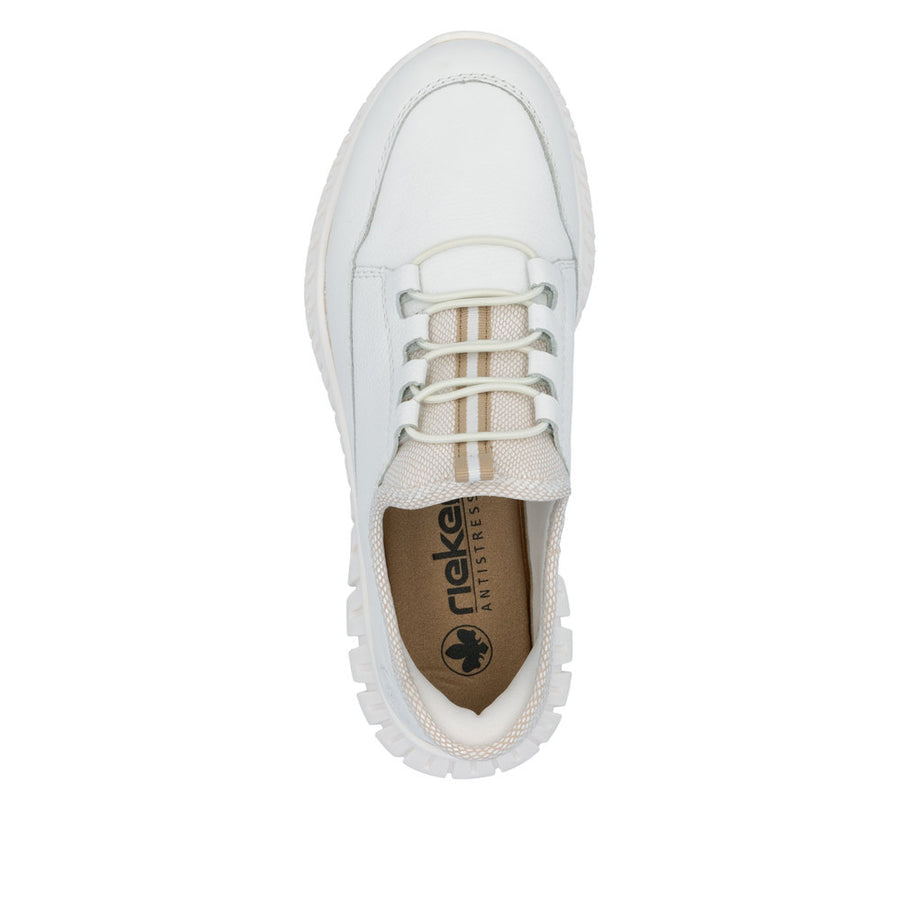 Rieker - M5357-80 - Weiss/Beige-Weiss - Shoes