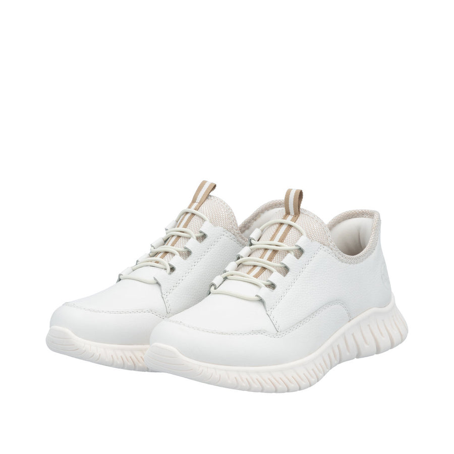 Rieker - M5357-80 - Weiss/Beige-Weiss - Shoes