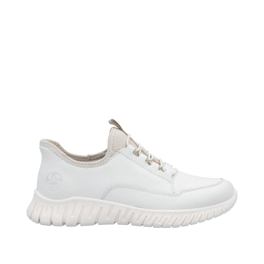 Rieker - M5357-80 - Weiss/Beige-Weiss - Shoes