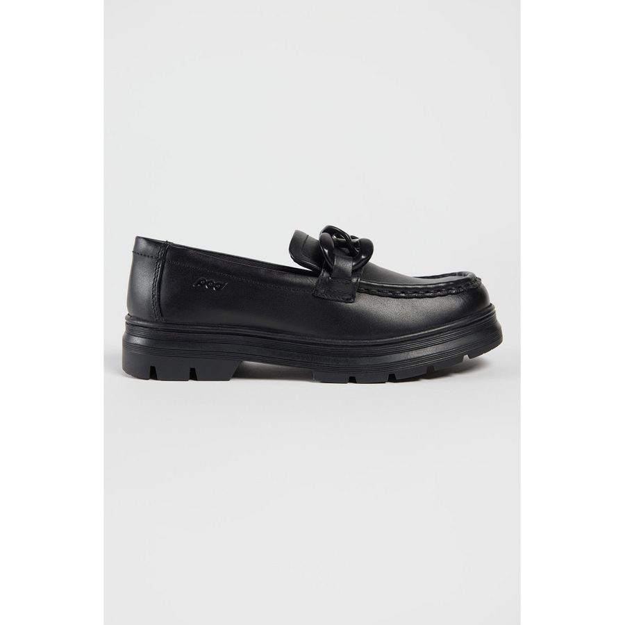 POD - Mina - Black - School Shoes