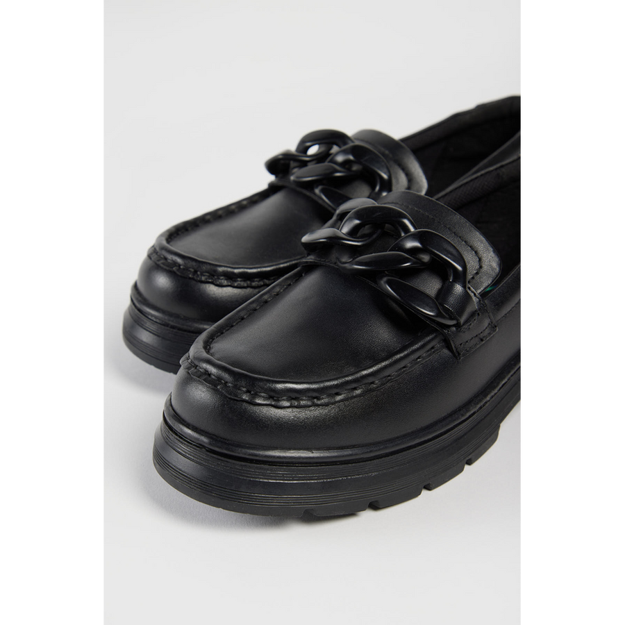 POD - Mina - Black - School Shoes