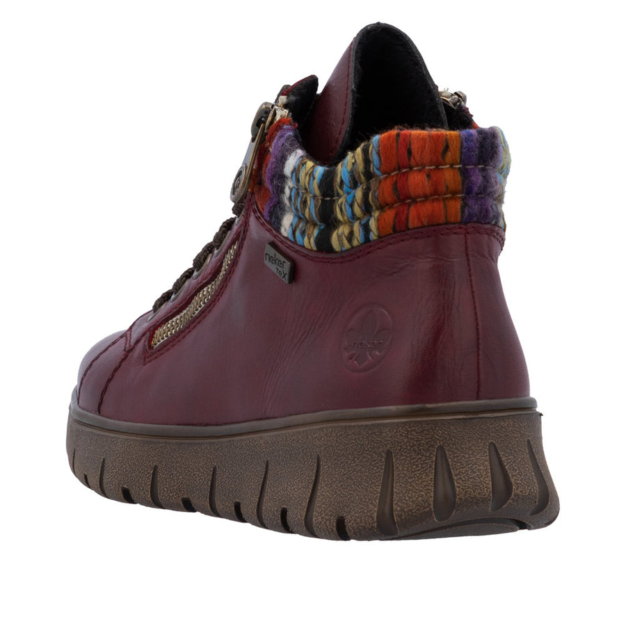 Rieker - N1305-35 - Vino/Orange-Multi - Boots