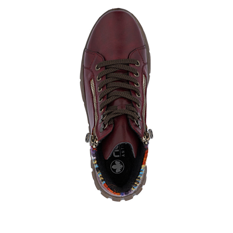 Rieker - N1305-35 - Vino/Orange-Multi - Boots