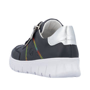 Rieker - N1313-14 - Pazifik/Silber - Shoes