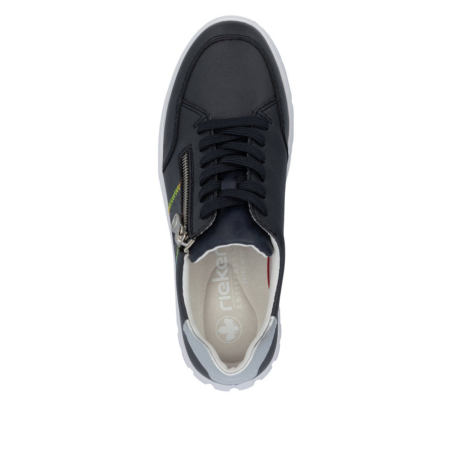 Rieker - N1313-14 - Pazifik/Silber - Shoes
