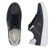 Rieker - N1313-14 - Pazifik/Silber - Shoes