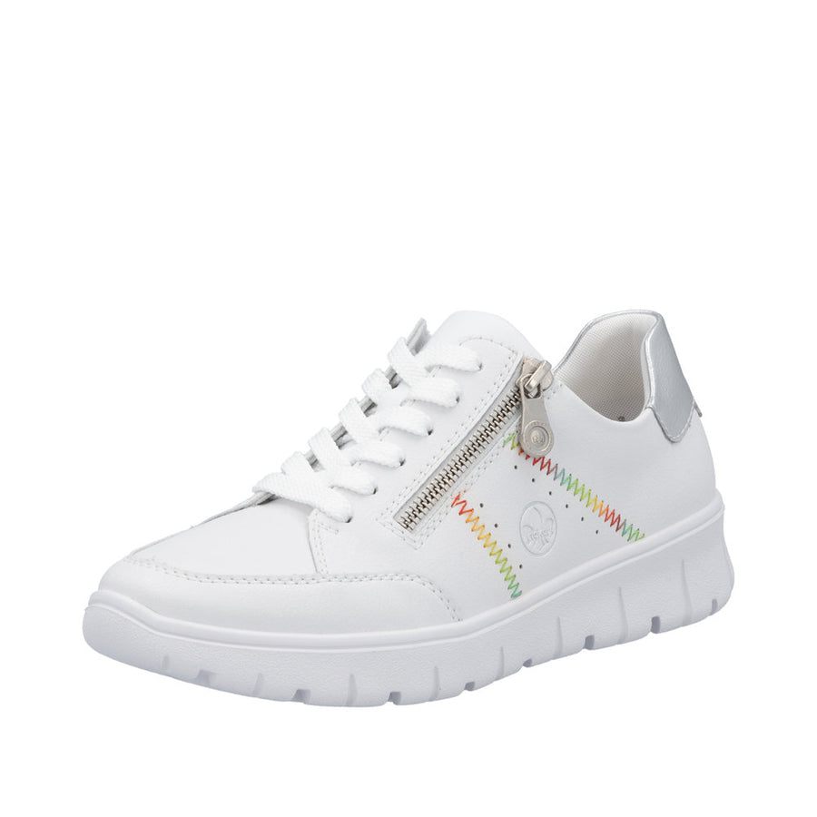 Rieker - N1313-80 - Weiss/Silber - Shoes