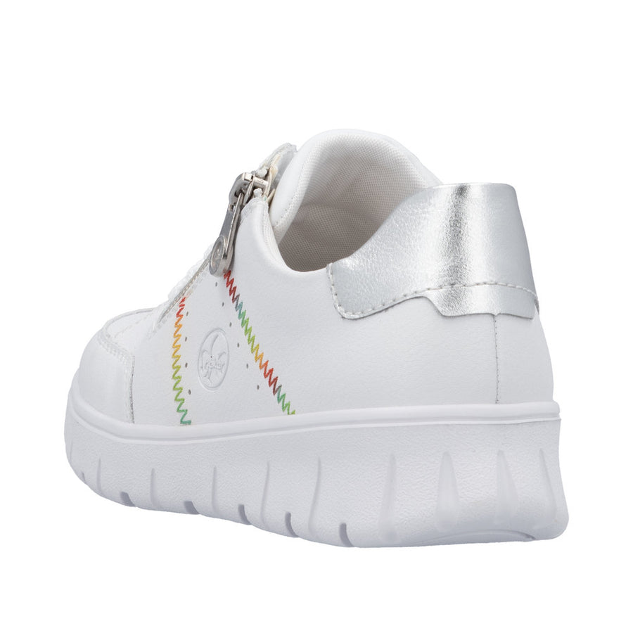 Rieker - N1313-80 - Weiss/Silber - Shoes