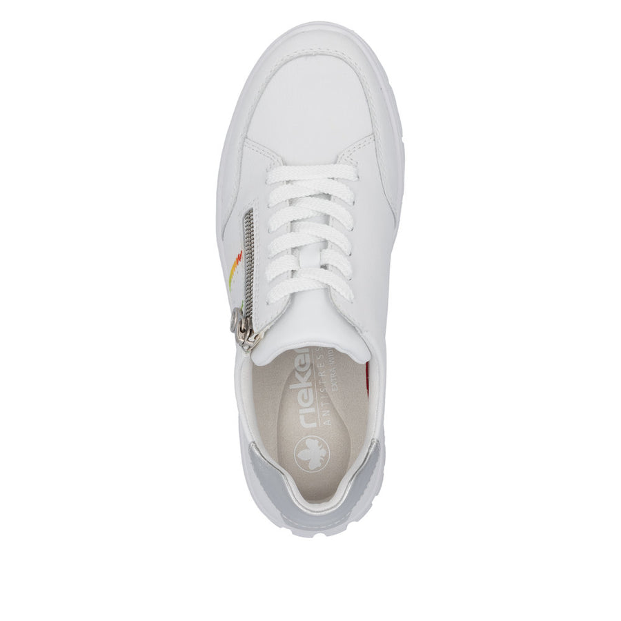 Rieker - N1313-80 - Weiss/Silber - Shoes