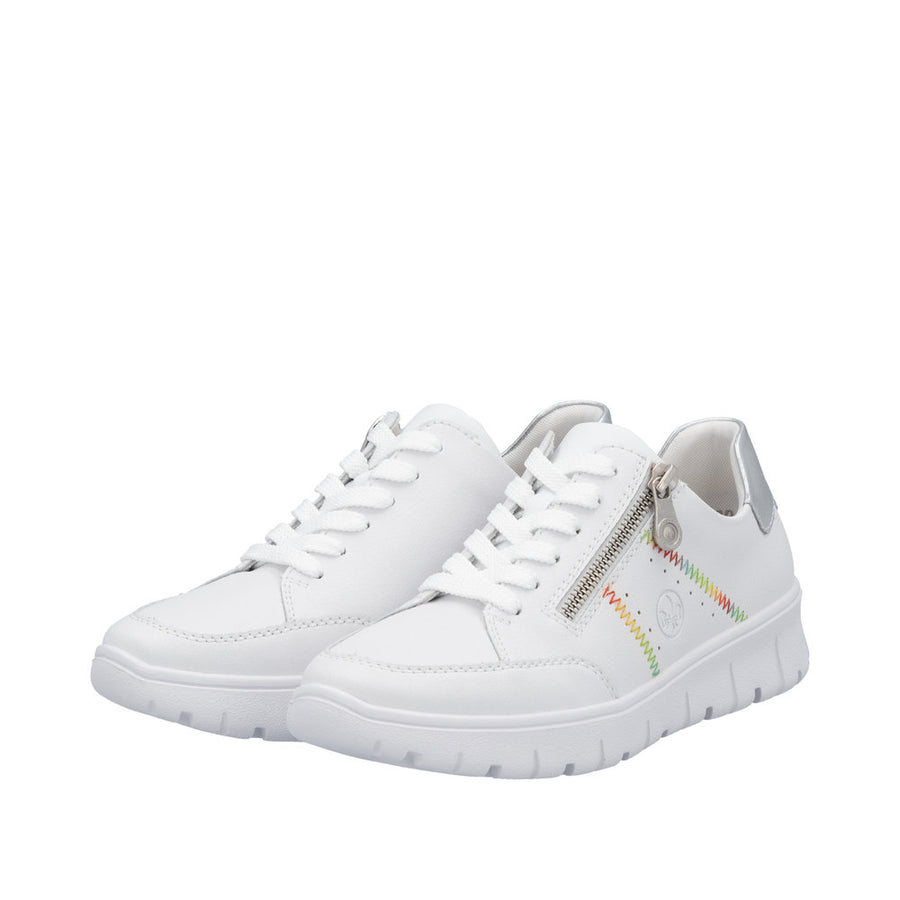 Rieker - N1313-80 - Weiss/Silber - Shoes