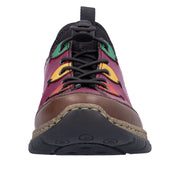 Rieker - N3271-30 - Brown/Violett/Flamme/Honig - Shoes