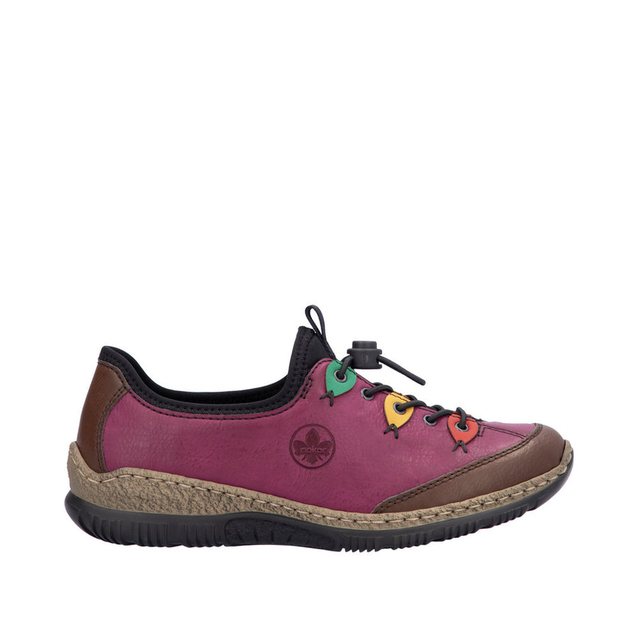 Rieker - N3271-30 - Brown/Violett/Flamme/Honig - Shoes