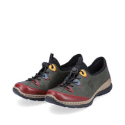 Rieker - N3271-54 - Wine/Forest/Royal - Shoes