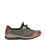Rieker - N3271-54 - Wine/Forest/Royal - Shoes