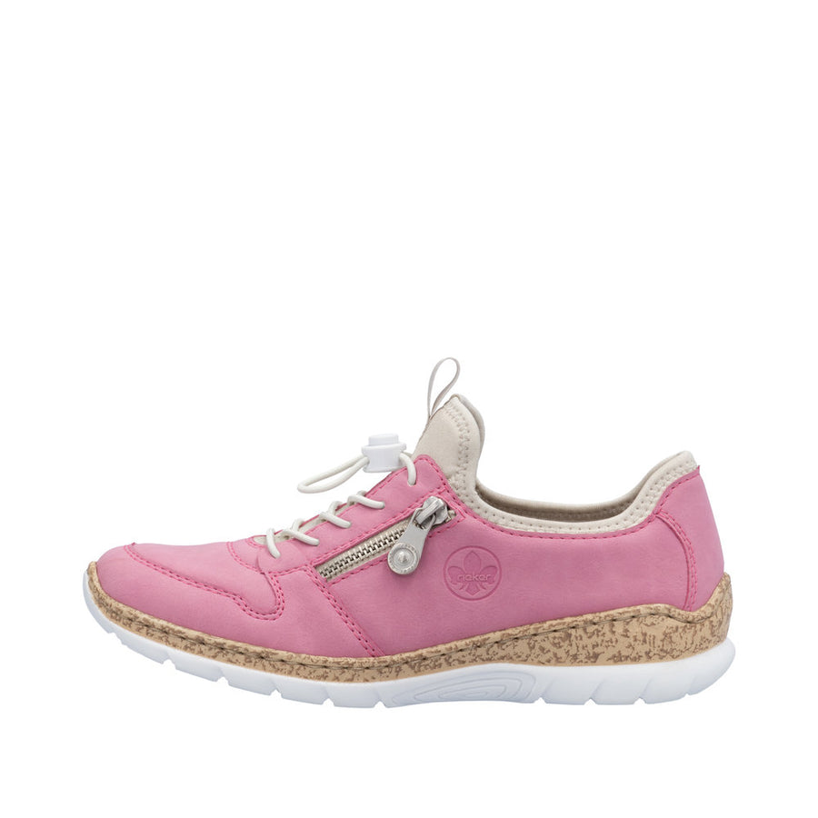 Rieker - N42G0-31 - Lipstick/Perle/Crème - Shoes
