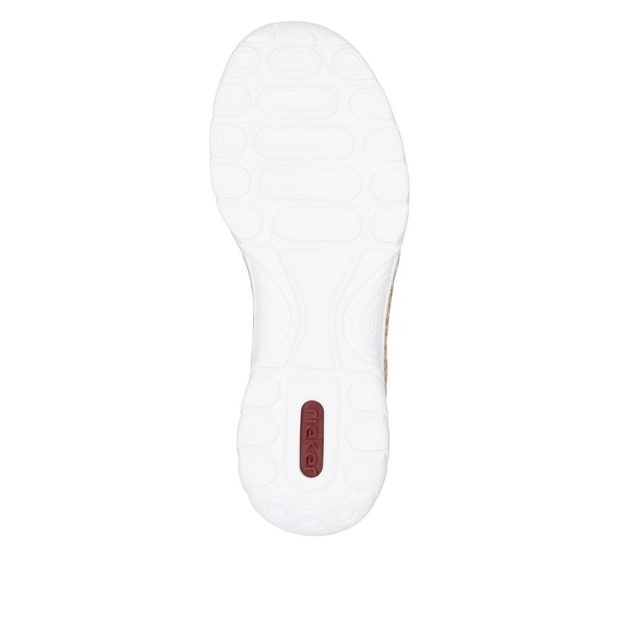 Rieker - N42V3-90 - Rosa-Jungle/Perle/Crème - Shoes