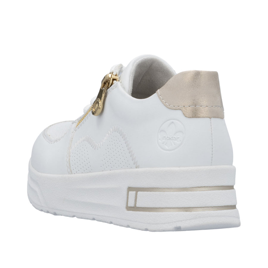 Rieker - N8100-80 - Weiss/Muschel - Shoes