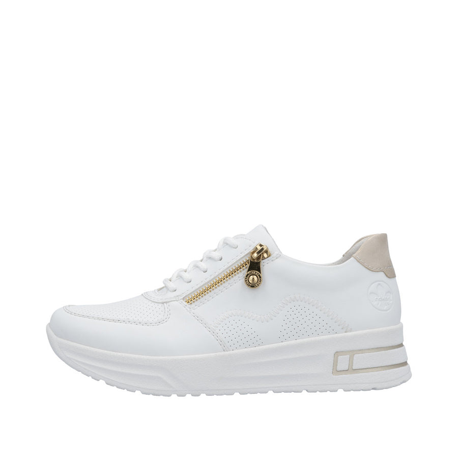 Rieker - N8100-80 - Weiss/Muschel - Shoes