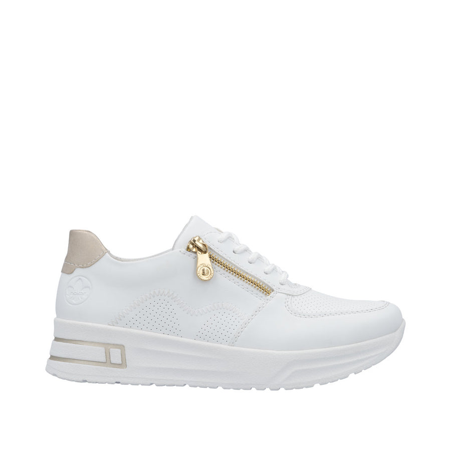 Rieker - N8100-80 - Weiss/Muschel - Shoes