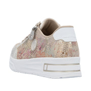 Rieker - N8103-60 - Beige-Gold/Beige-Multi/Weiss - Shoes