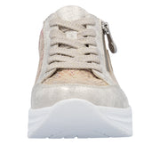 Rieker - N8103-60 - Beige-Gold/Beige-Multi/Weiss - Shoes
