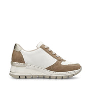 Rieker - N8308-64 - White Leopard - Shoes